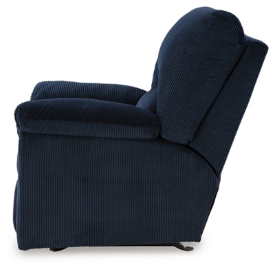 SimpleJoy Navy Rocker Recliner - Ornate Home