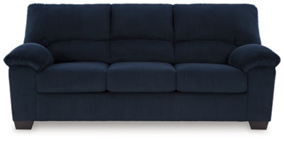 SimpleJoy Navy Sofa - Ornate Home