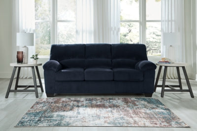 SimpleJoy Navy Sofa - Ornate Home