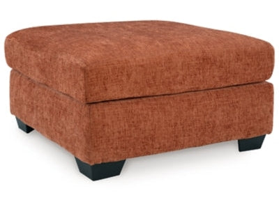 Aviemore Spice Oversized Accent Ottoman - Ornate Home