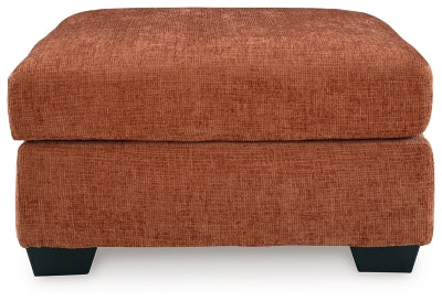 Aviemore Spice Oversized Accent Ottoman - Ornate Home