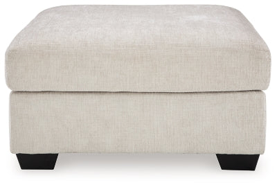 Aviemore Stone Oversized Accent Ottoman - Ornate Home