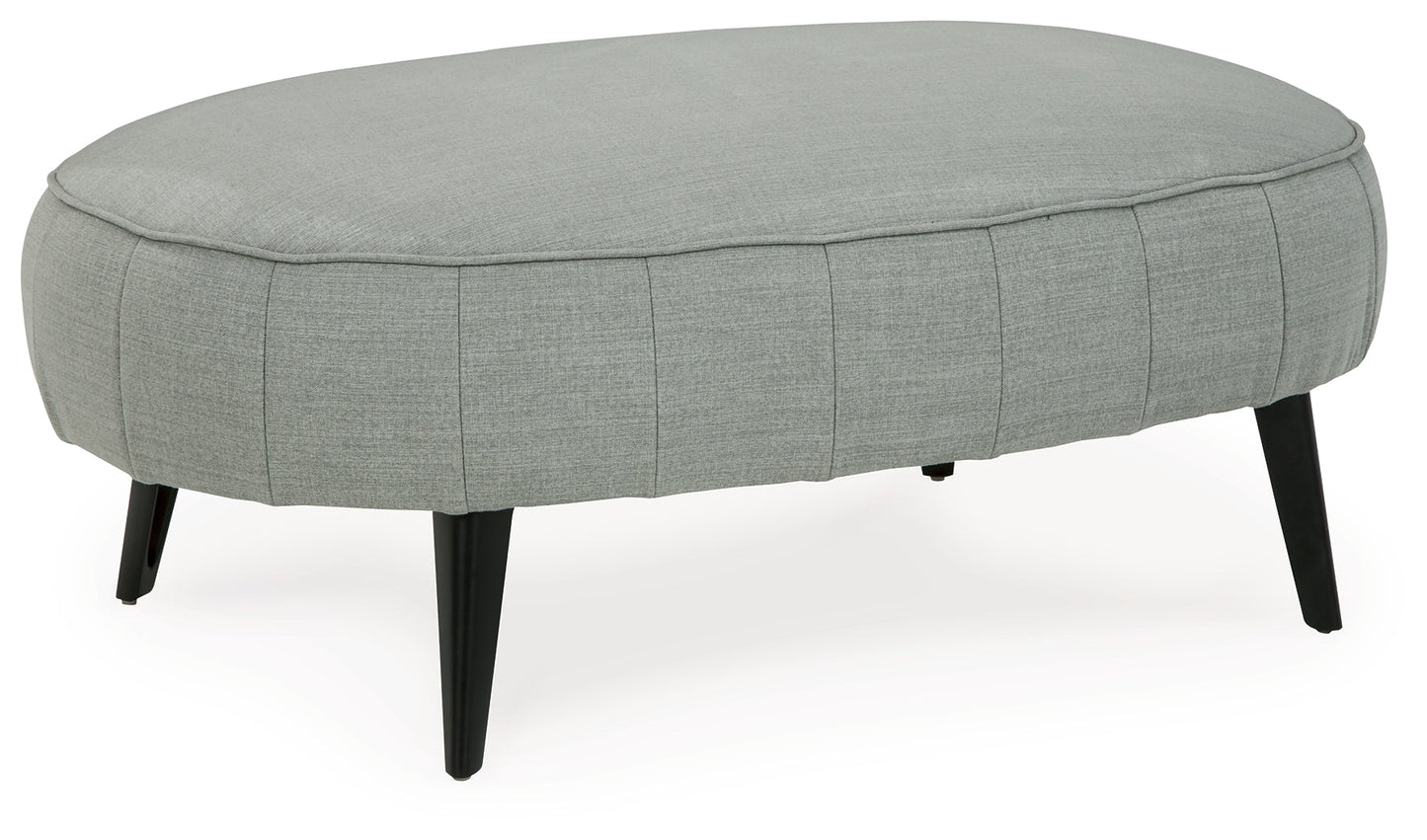 Hollyann Gray Sofa with Ottoman