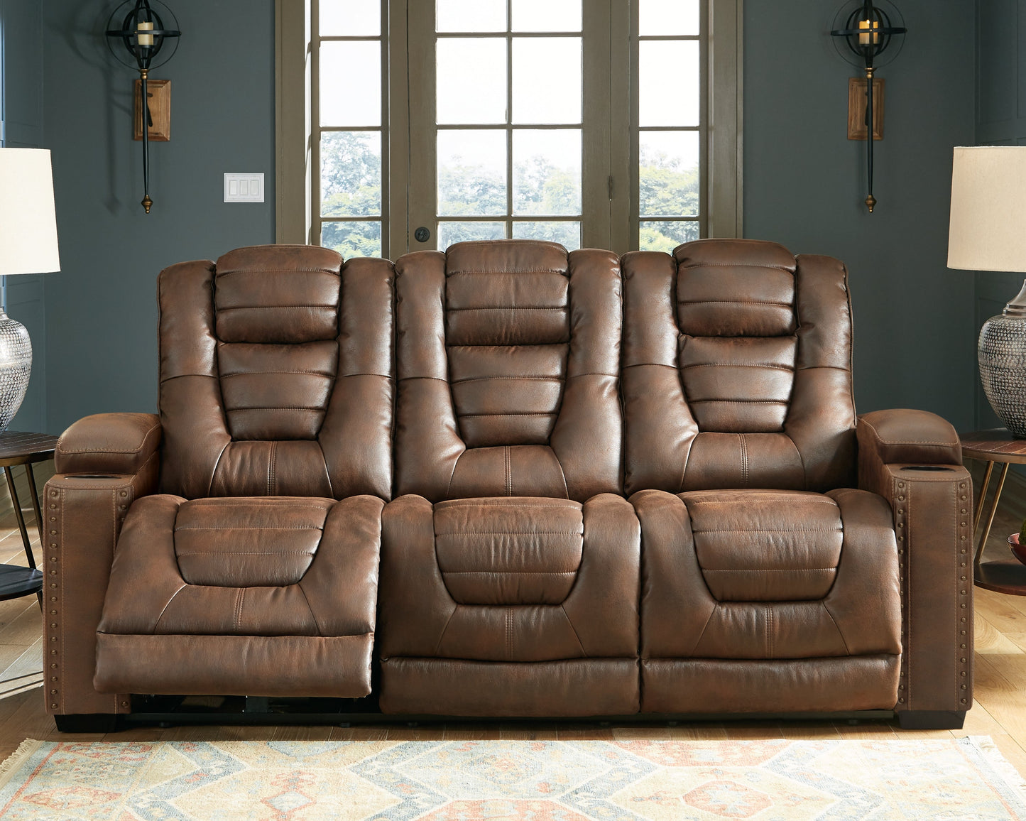 Owner's Box Thyme Power Reclining Sofa, Loveseat and Recliner