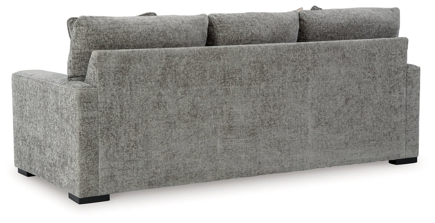 Dunmor Gray Sofa, Loveseat, Oversized Chair and Ottoman