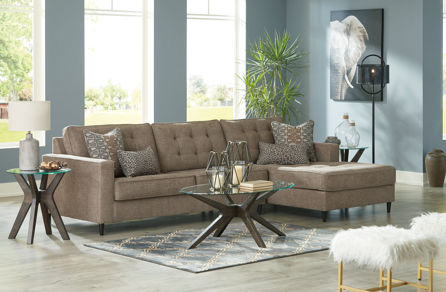 Flintshire Auburn 2pc Sectional with Chaise