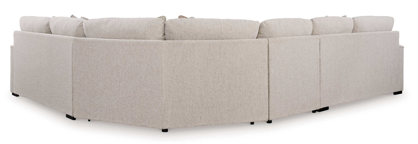 Ballyton Sand 4pc Corner Sectional