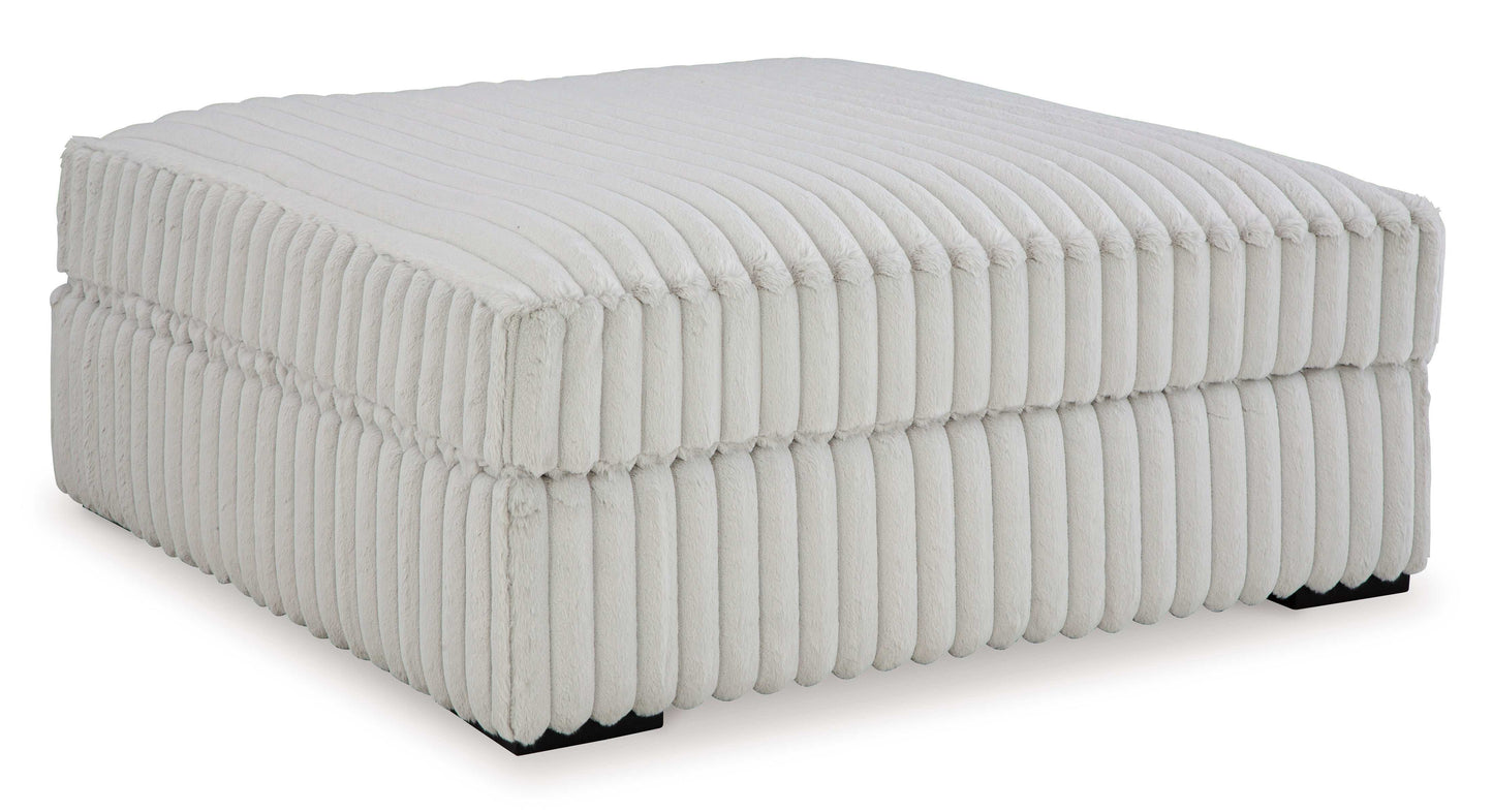 Stupendous Alloy Corduroy Oversized Accent Ottoman