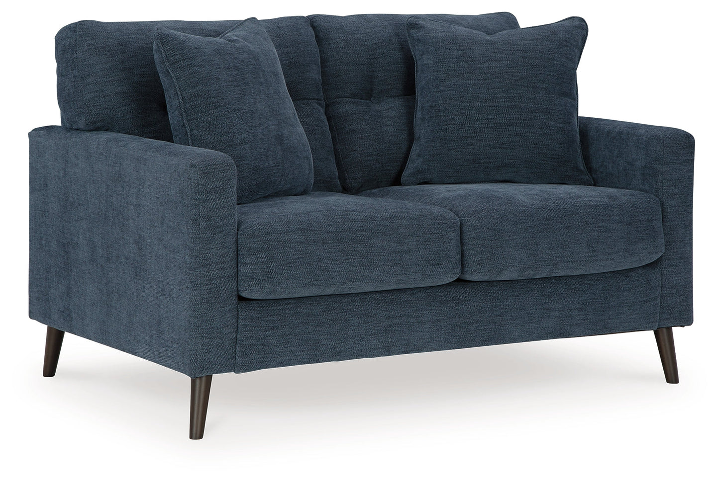 Bixler Navy Loveseat