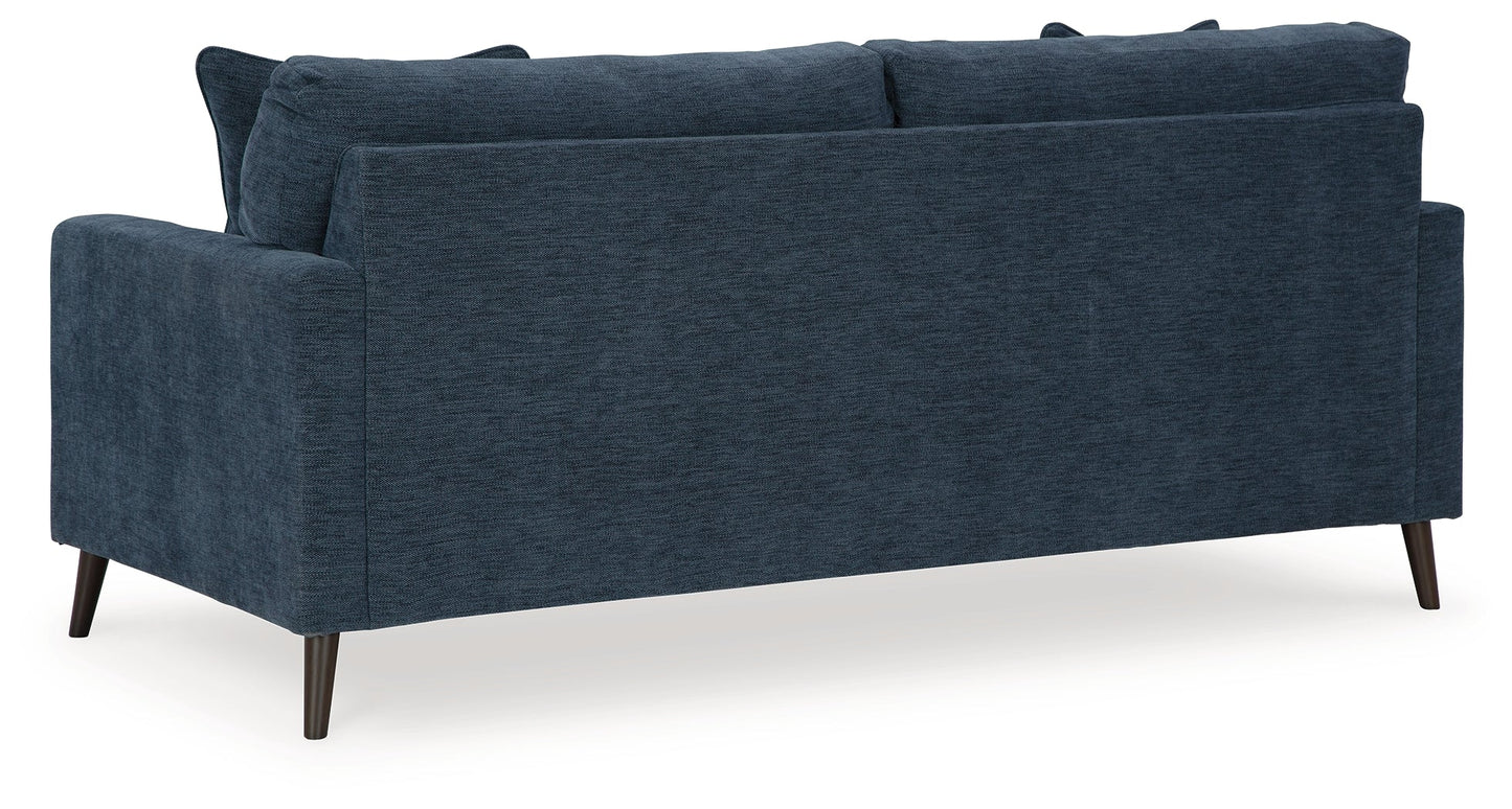 Bixler Navy Sofa and Chaise