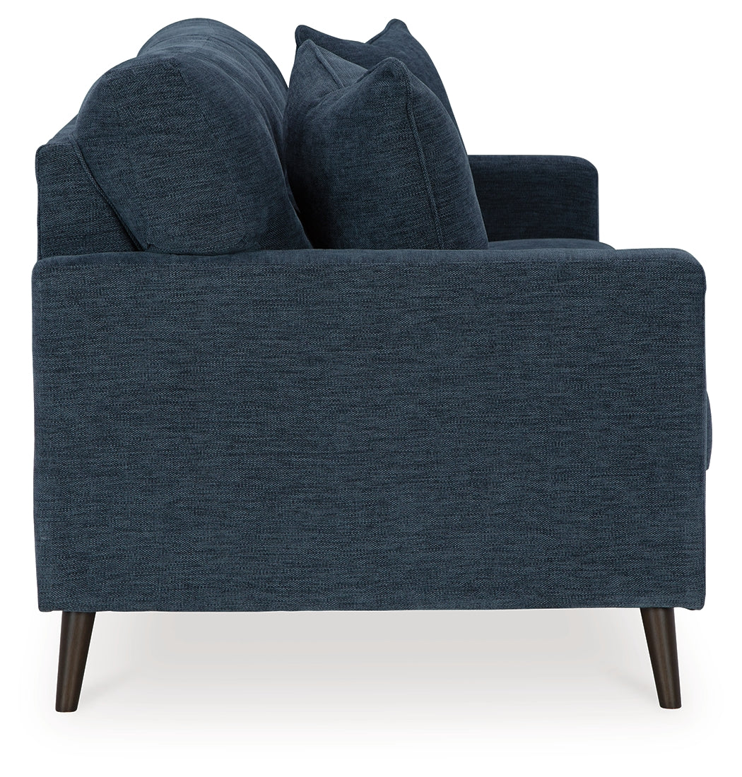 Bixler Navy Sofa and Chair