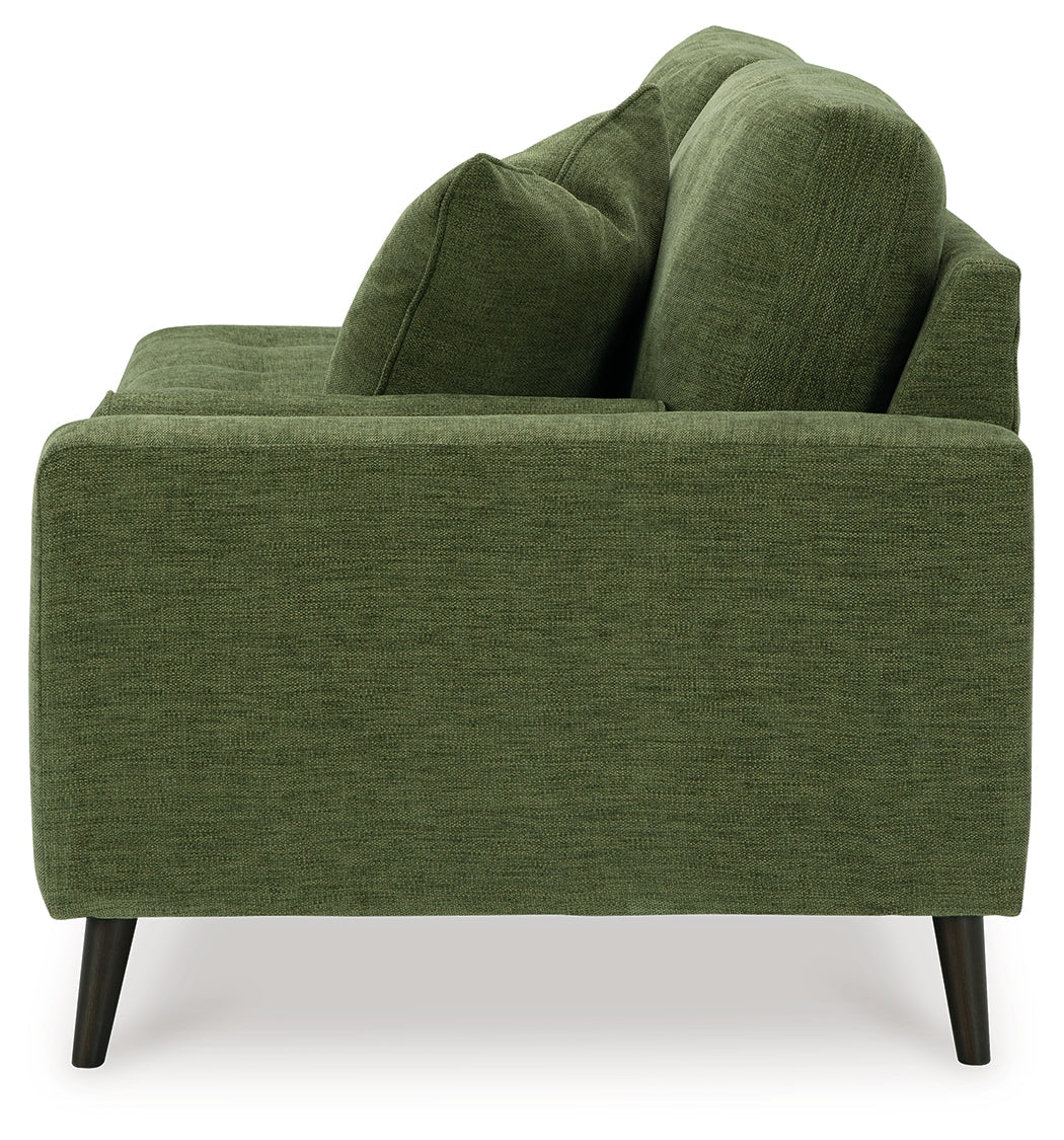 Bixler Olive Sofa and Chaise