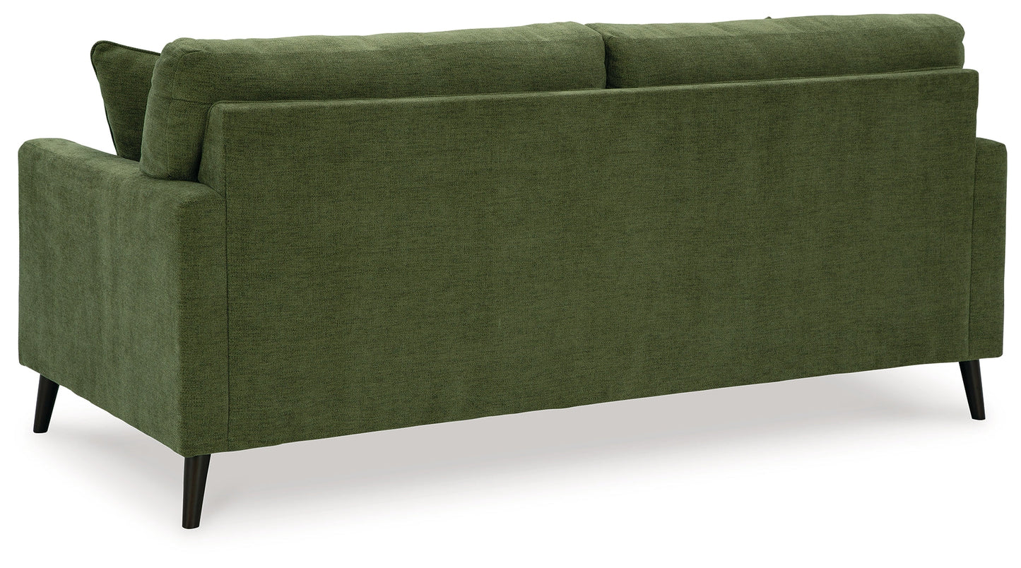 Bixler Olive Sofa and Chaise