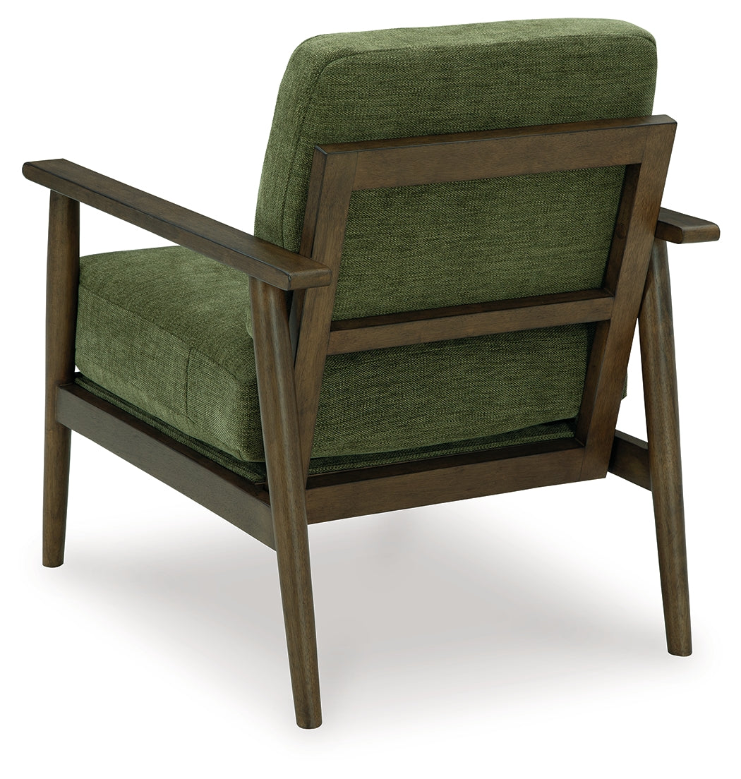 Bixler Olive Sofa and Chair