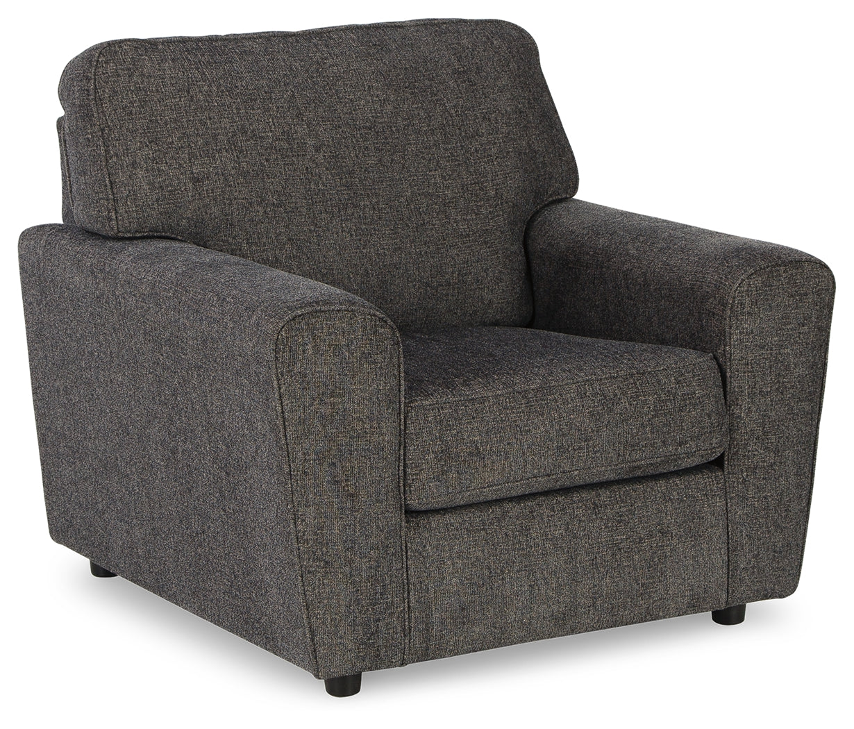 Cascilla Gray Chair and Ottoman