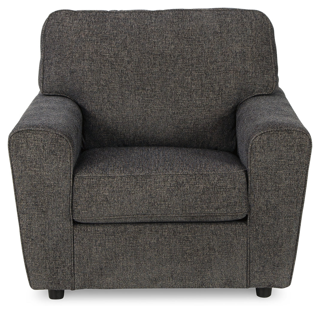 Cascilla Gray Sofa, Loveseat, Chair and Ottoman