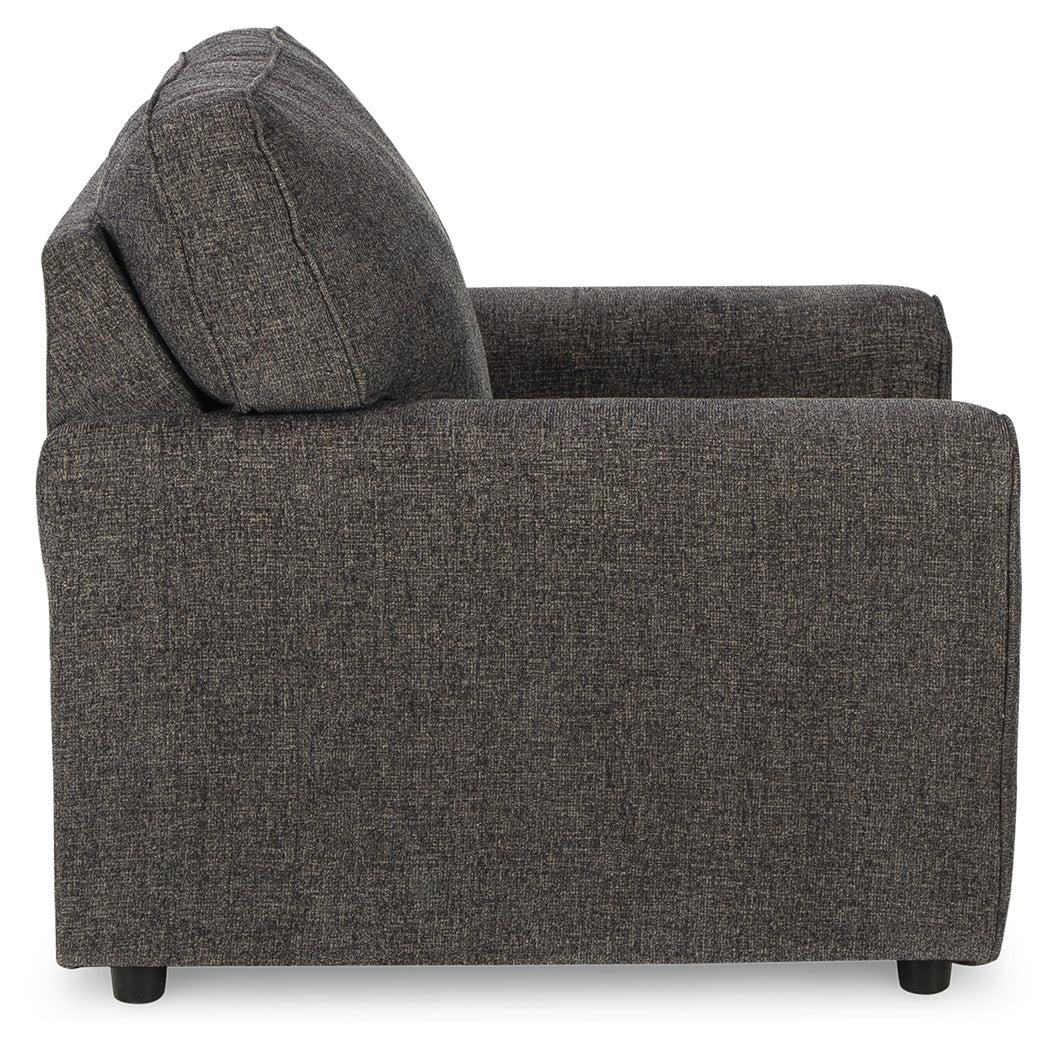 Cascilla Gray Sofa, Loveseat, Chair and Ottoman