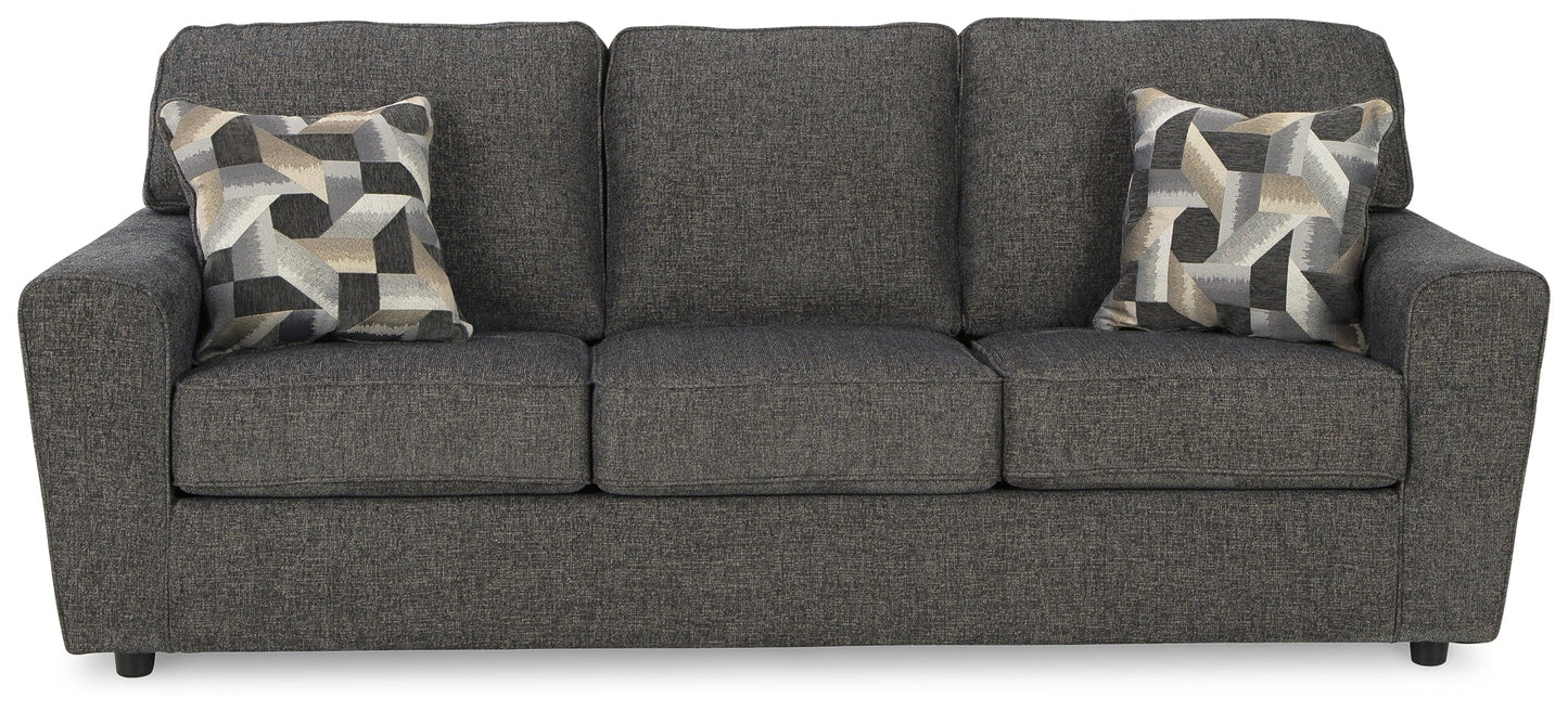 Cascilla Gray Sofa, Loveseat, Chair and Ottoman