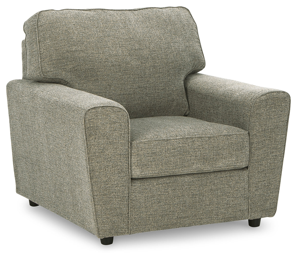 Cascilla Pewter Chair and Ottoman