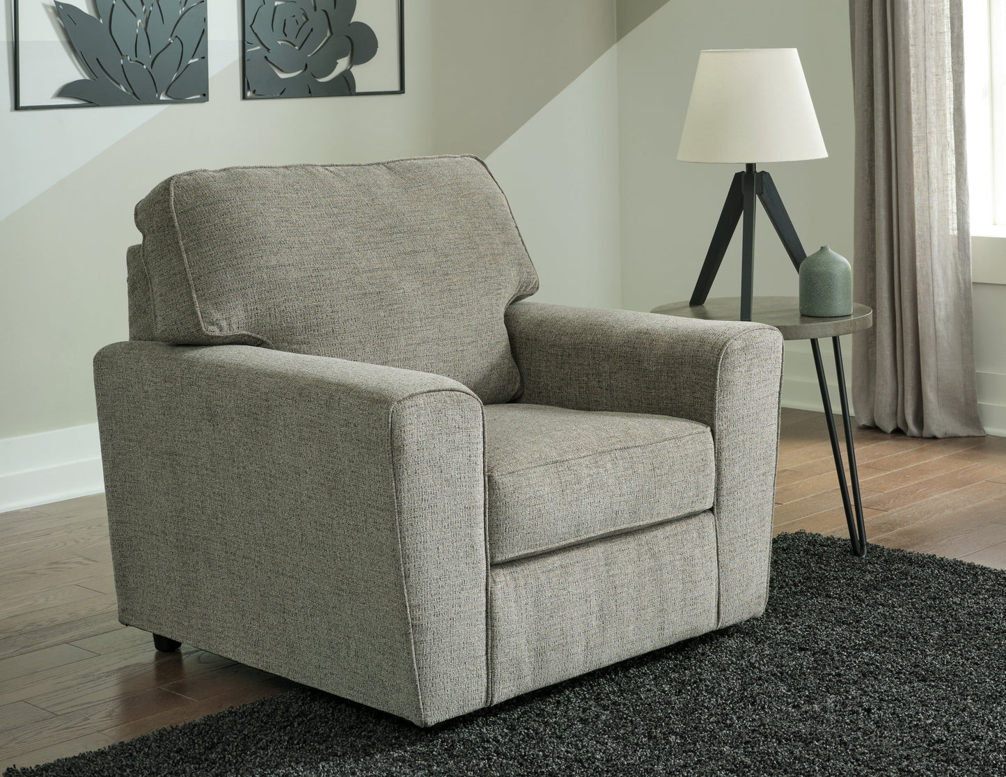 Cascilla Pewter Sofa and Chair