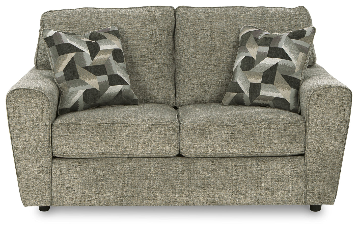 Cascilla Pewter Sofa Chaise and Loveseat