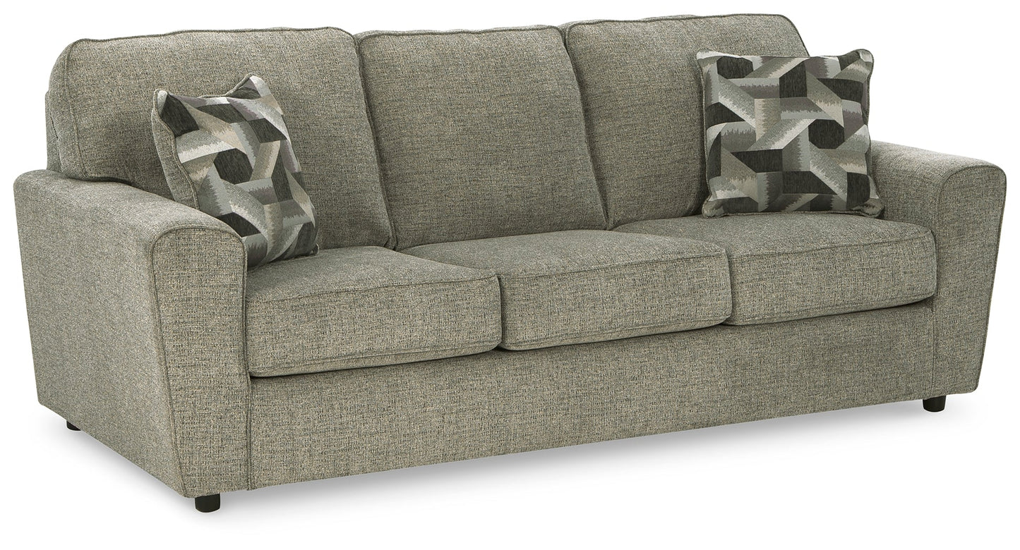 Cascilla Pewter Sofa, Loveseat, Chair and Ottoman