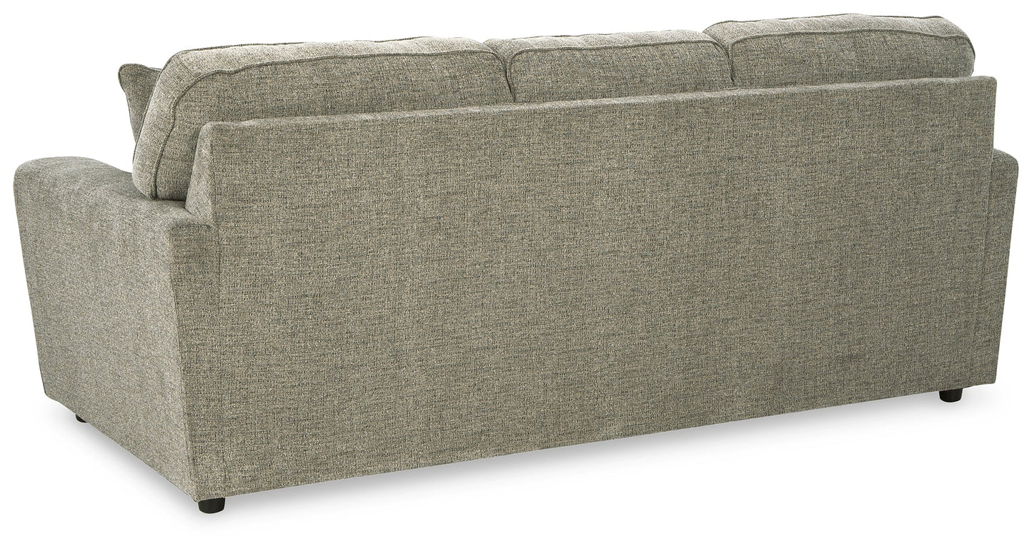 Cascilla Pewter Sofa, Loveseat, Chair and Ottoman