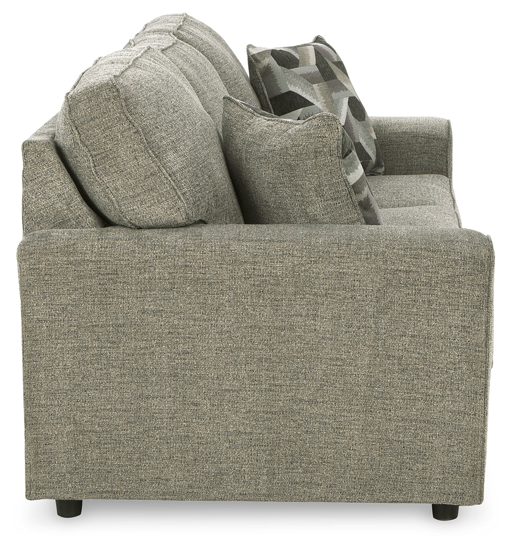 Cascilla Pewter Sofa, Loveseat, Chair and Ottoman