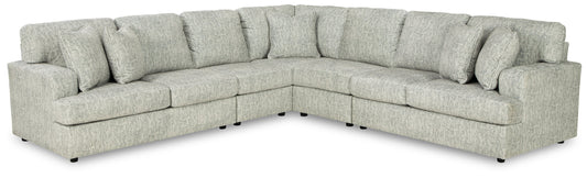 Playwrite Gray 5-Piece Sectional