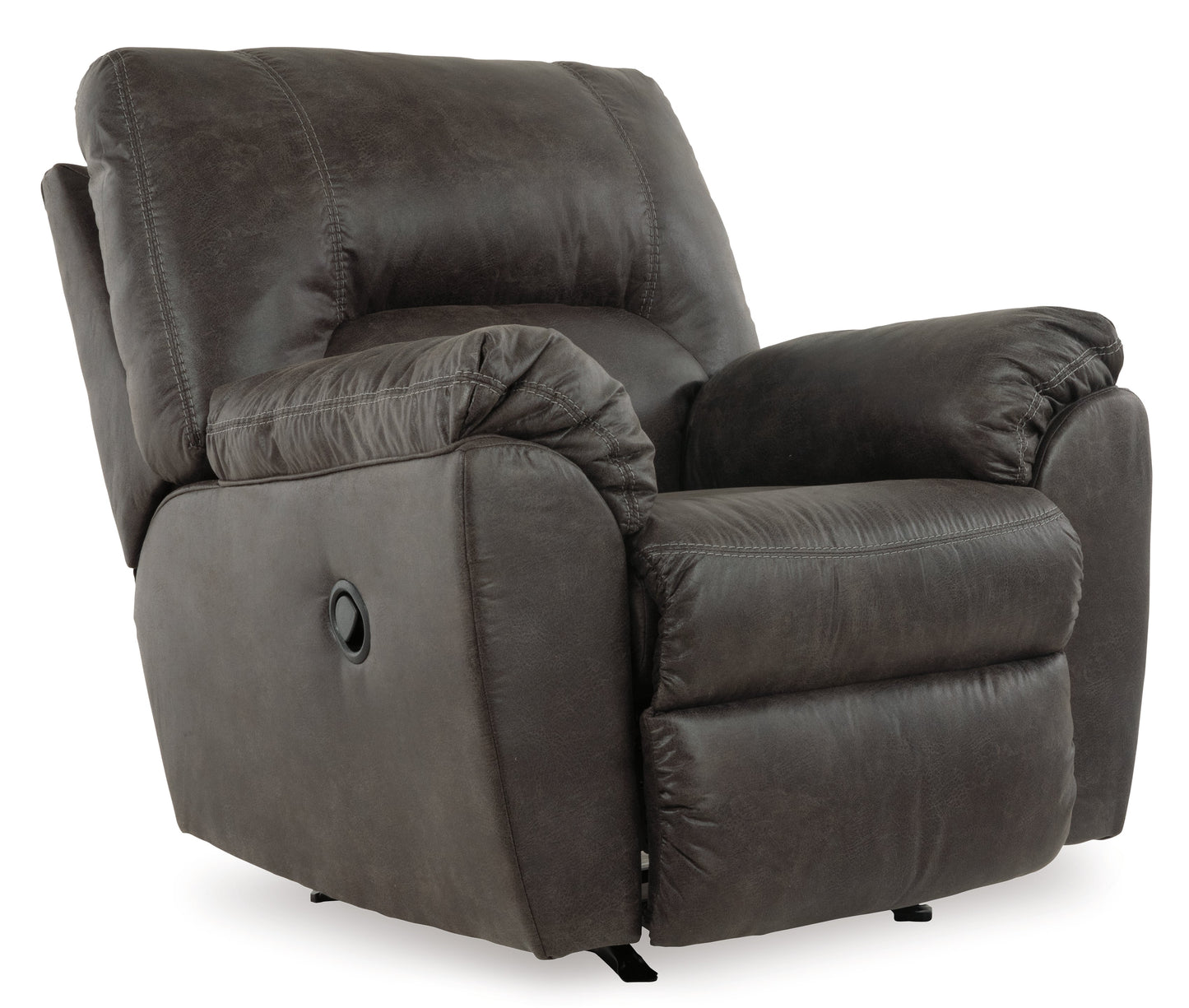 Tambo Pewter 2-Piece Sectional with Recliner