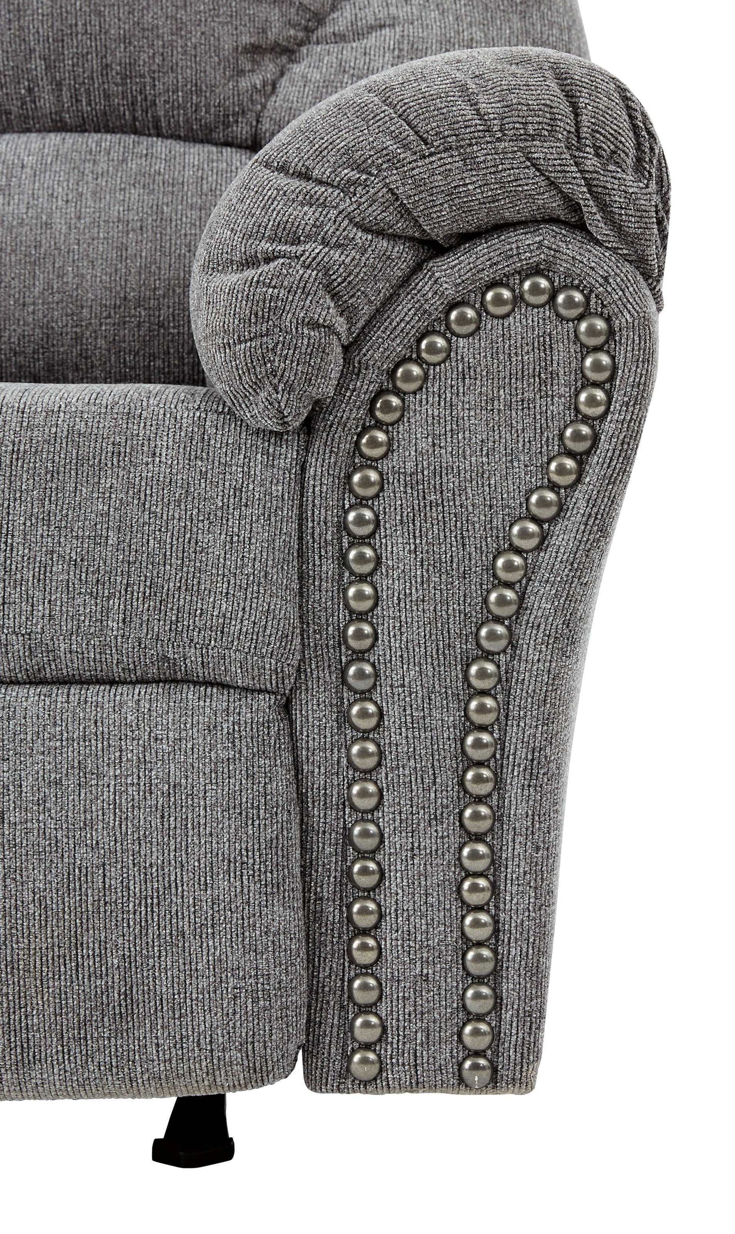 Allmaxx Pewter Rocker Recliner