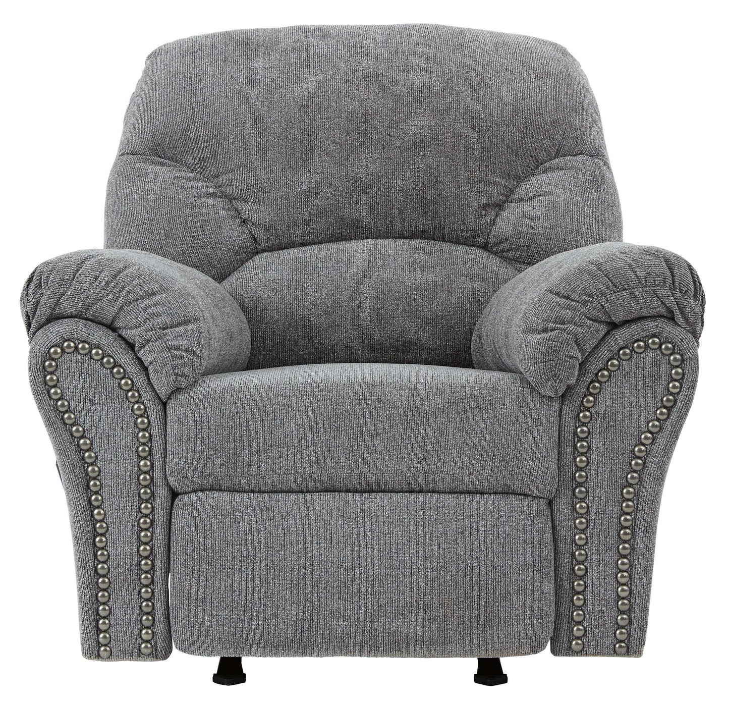 Allmaxx Pewter Rocker Recliner