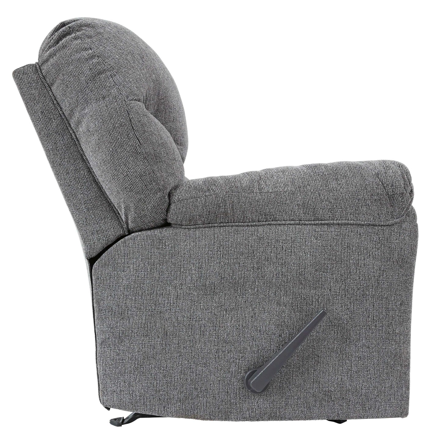 Allmaxx Pewter Rocker Recliner