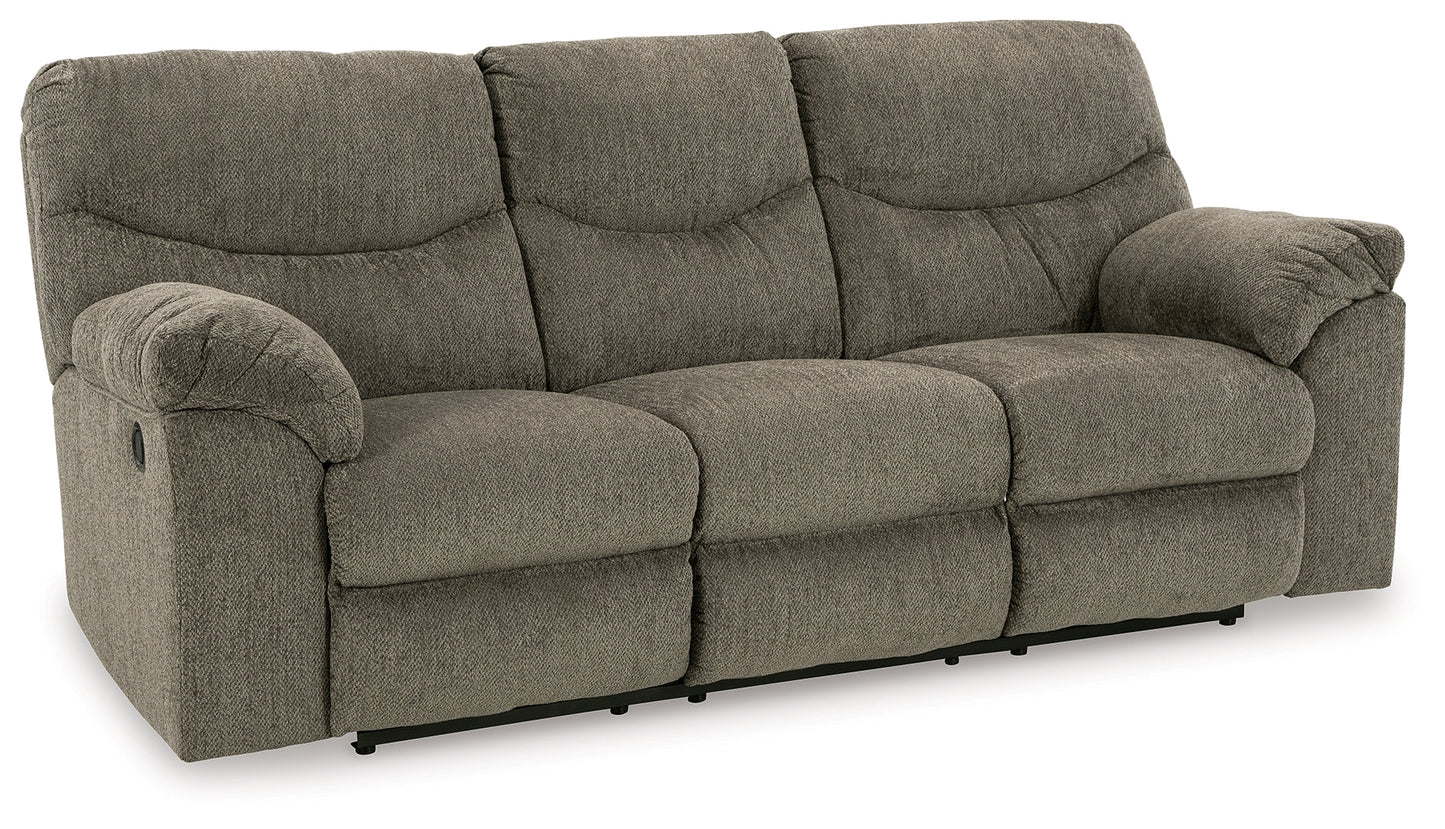 Alphons Putty Reclining Sofa, Loveseat and Recliner