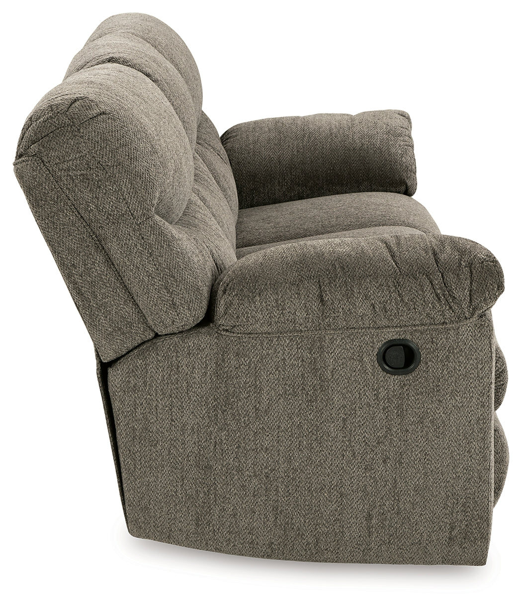 Alphons Putty Reclining Sofa, Loveseat and Recliner