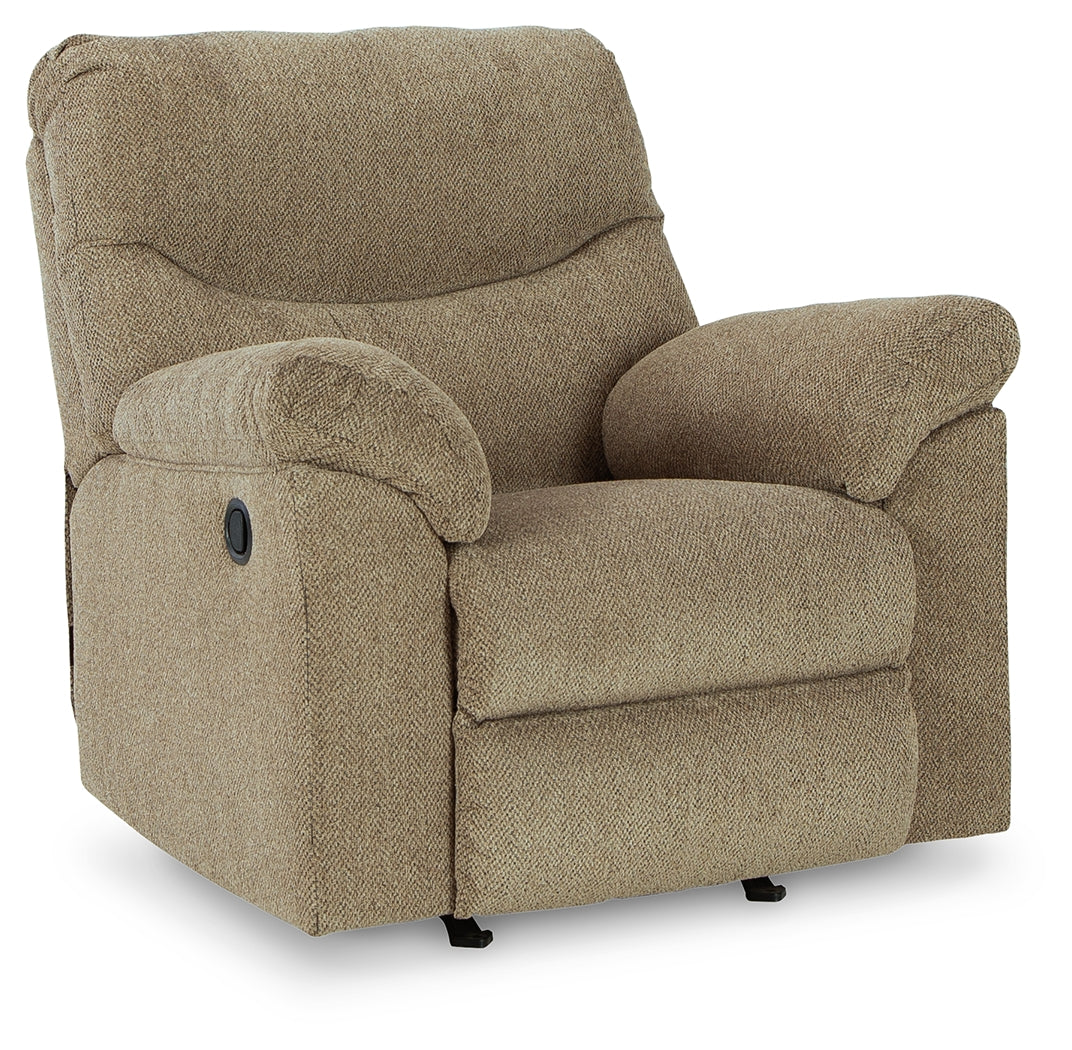 Alphons Briar Reclining Sofa, Loveseat and Recliner