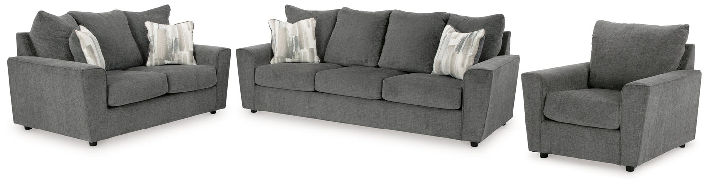 Stairatt Sofa, Loveseat and Chair