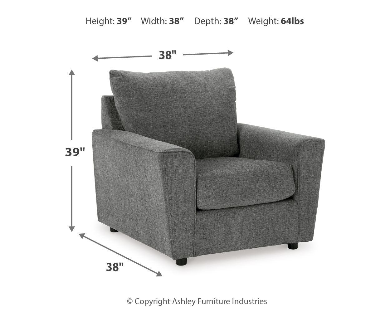 Stairatt Gravel Sofa and Chair