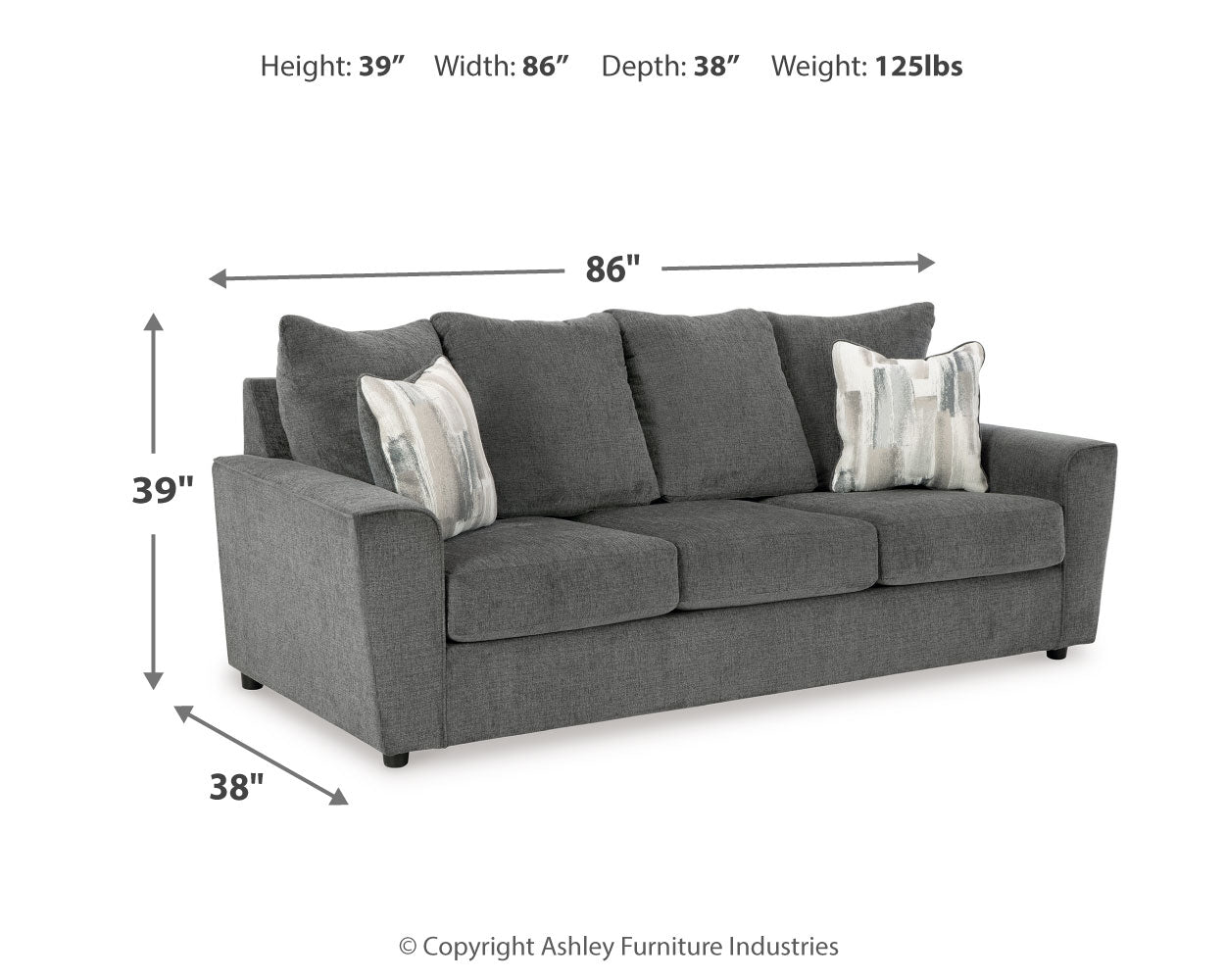 Stairatt Gravel Sofa and Chair