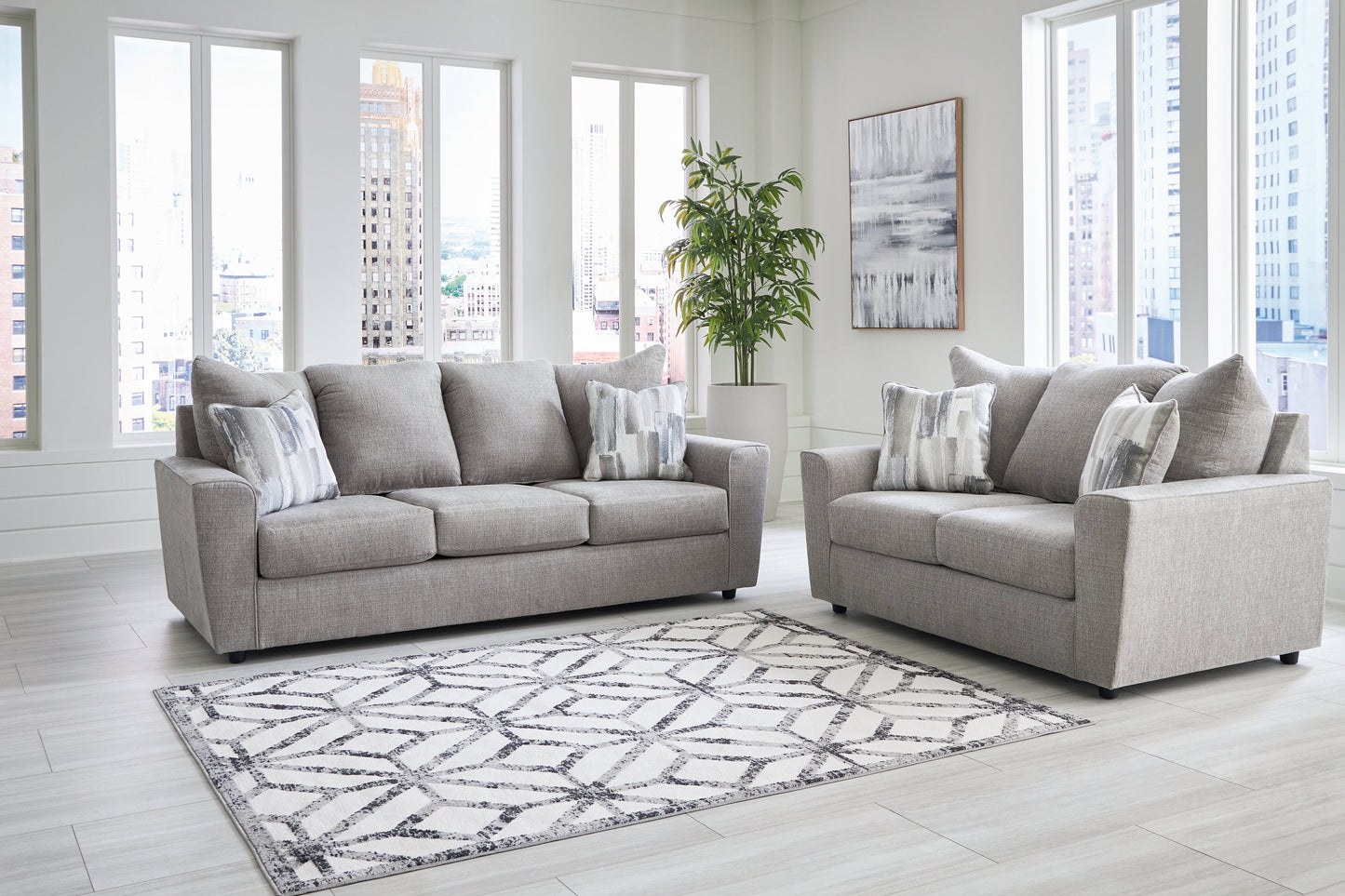 Stairatt Anchor Sofa and Loveseat