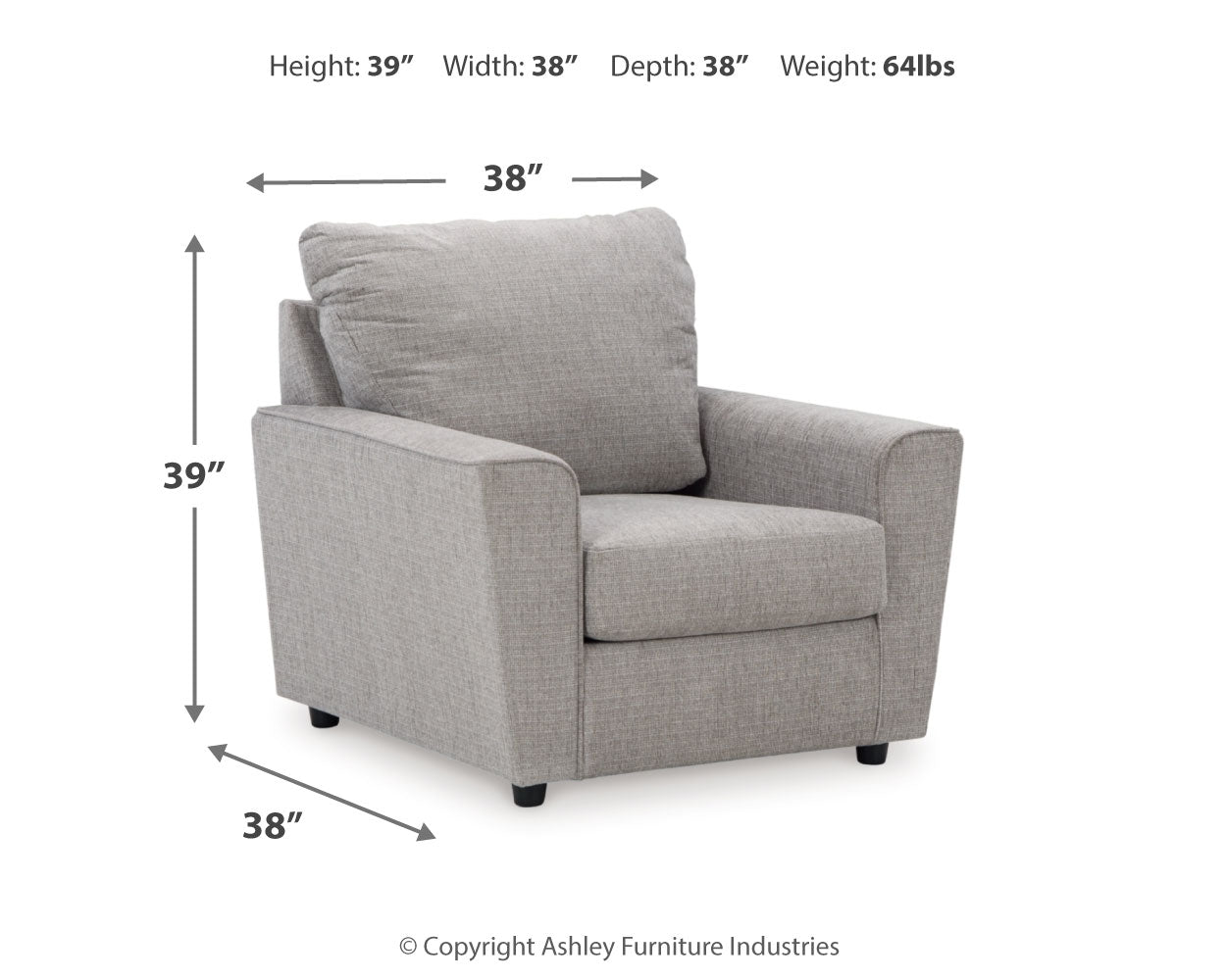 Stairatt Anchor Chair and Ottoman