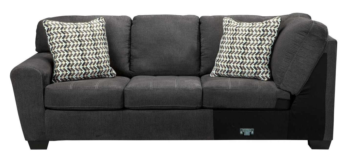 Ambee Slate 3pc Sectional w/ Chaise