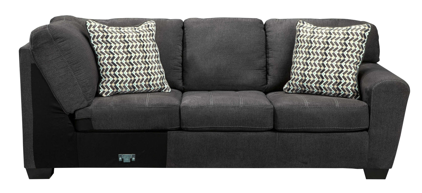 Ambee Slate 3pc Sectional w/ Chaise