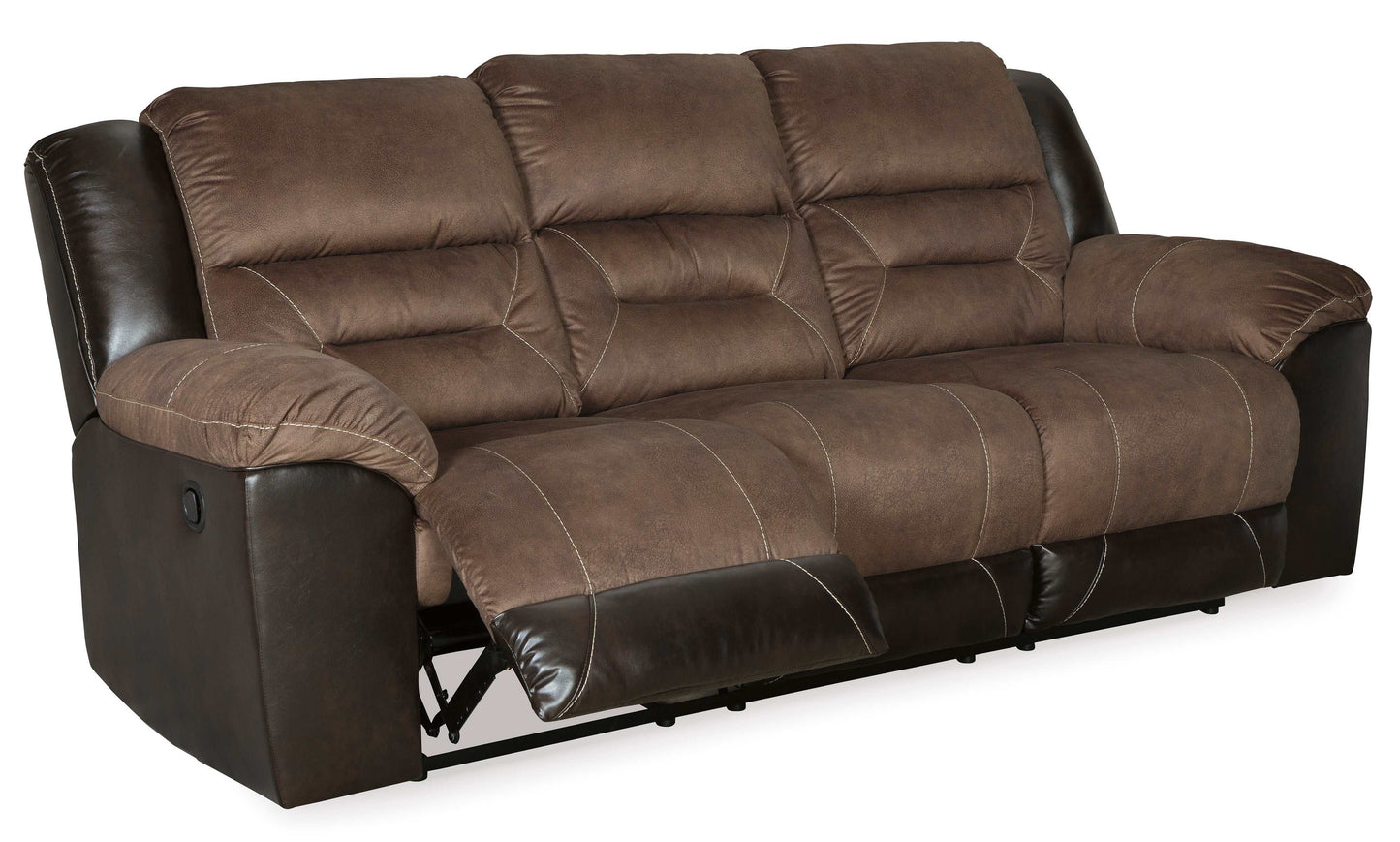 Earhart Chestnut Reclining Sofa