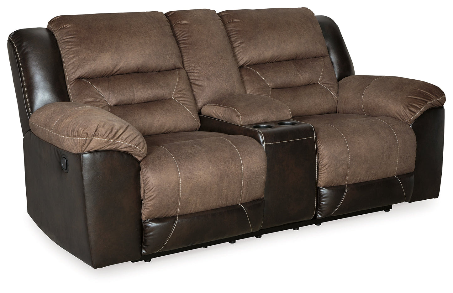 Earhart Chestnut Reclining Sofa, Loveseat and Recliner