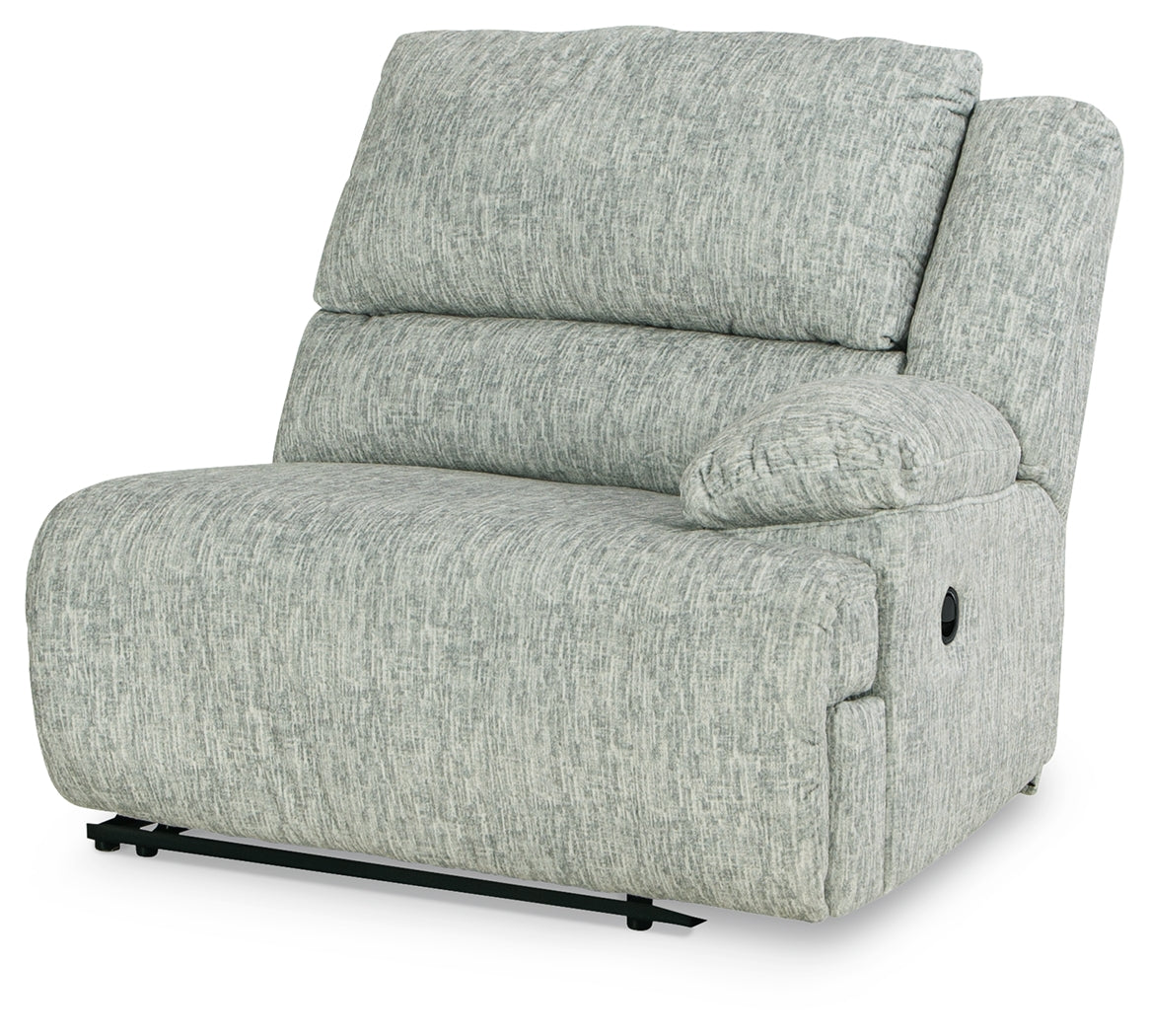 McClelland Gray 4-Piece Reclining Sectional