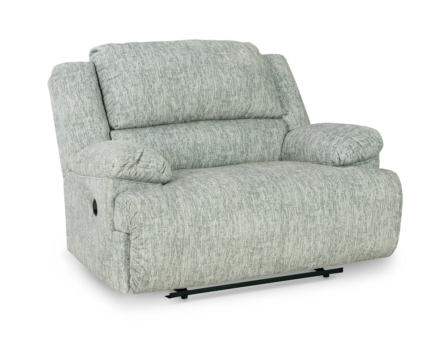 McClelland Gray Oversized Manual Recliner