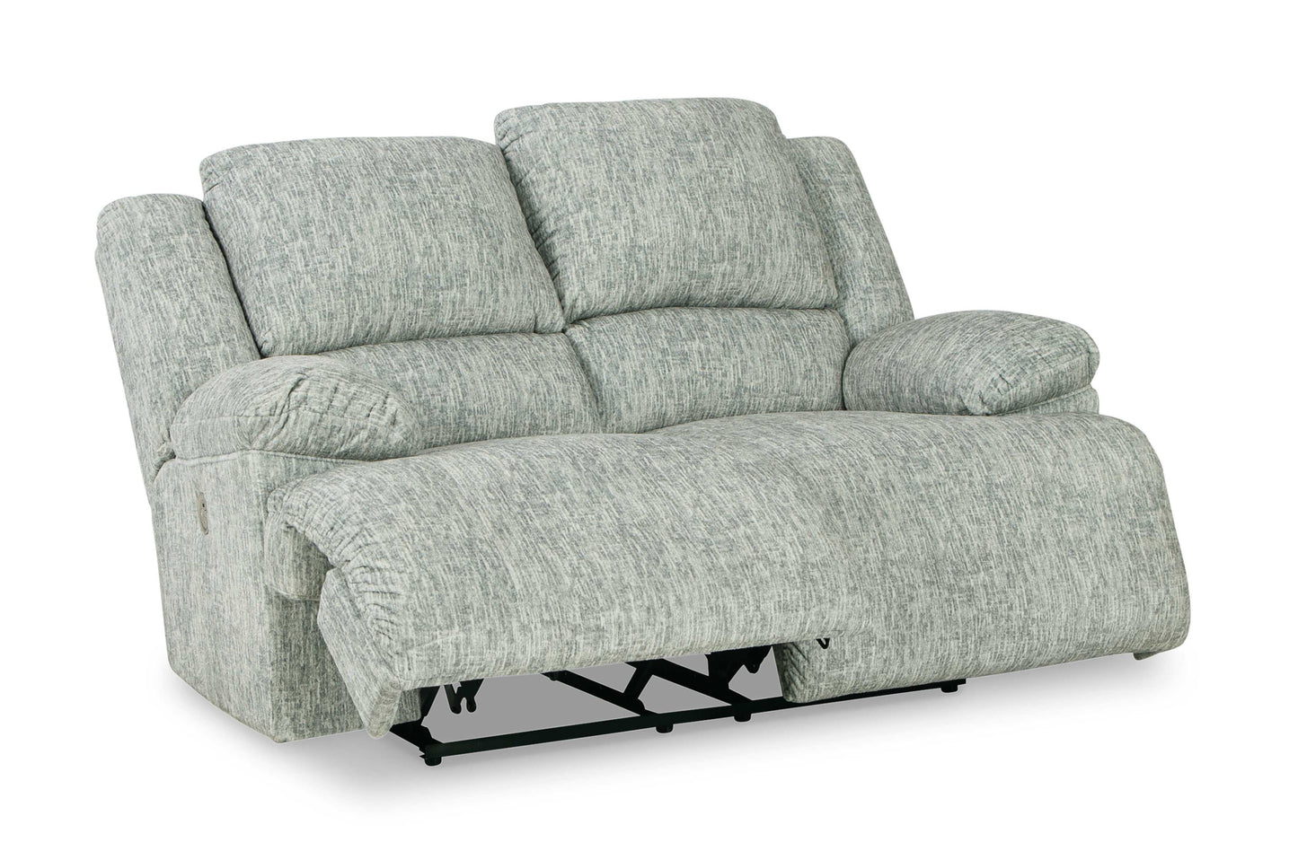 McClelland Gray Power Reclining Sofa & Loveseat / 2pcs Set