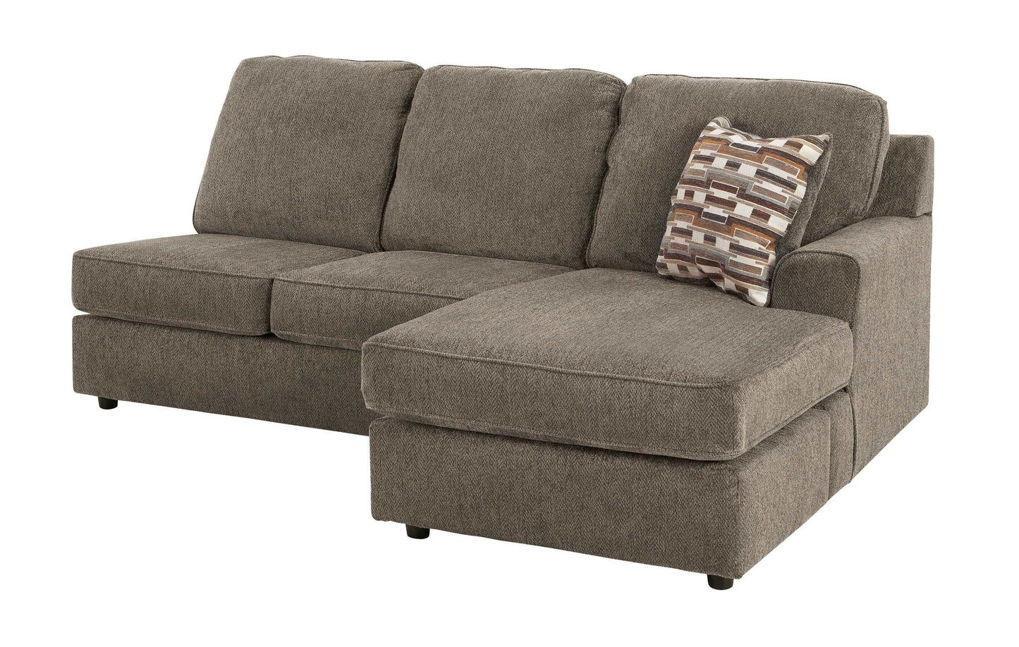 O'Phannon Putty 2pc LAF Corner Chaise Sectional Sofa