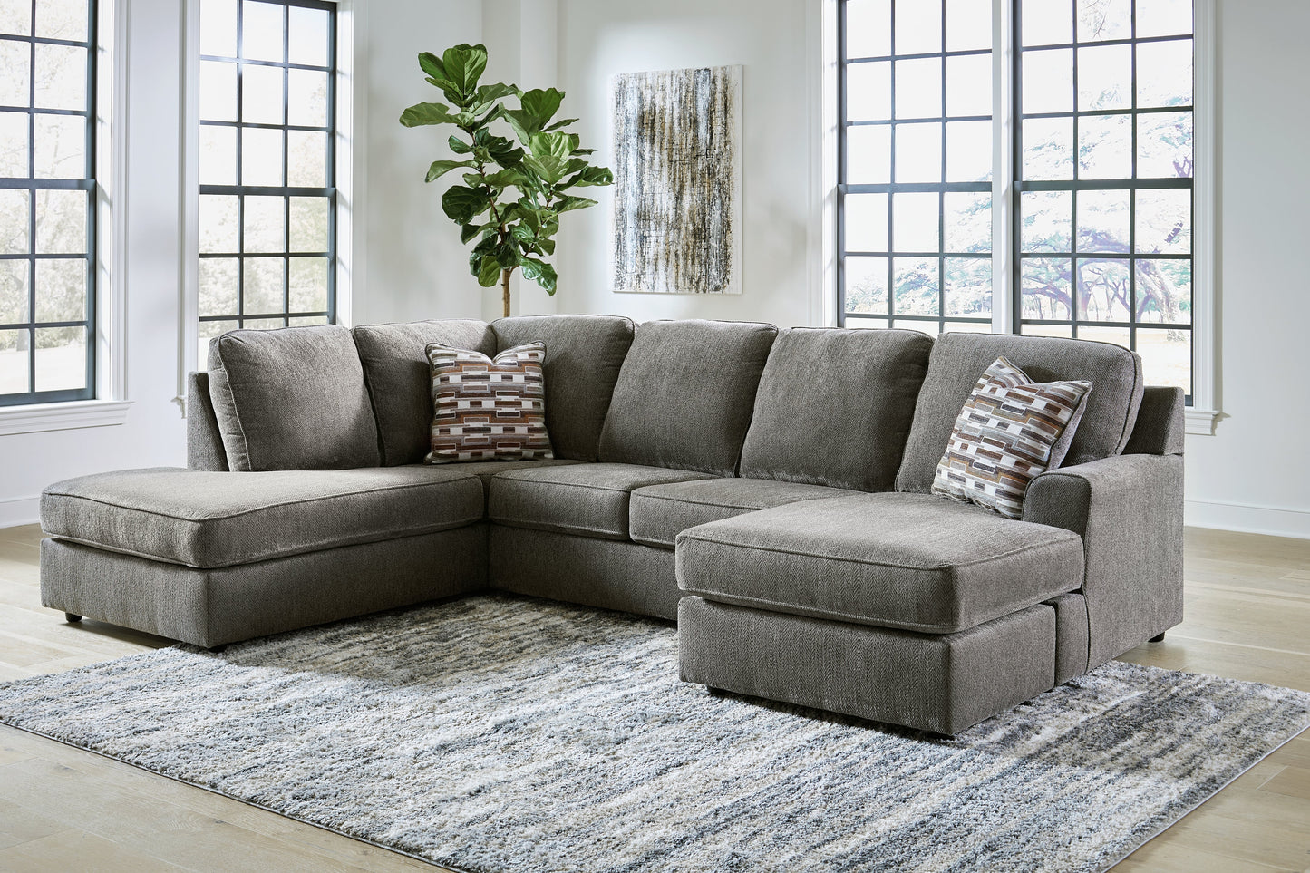 O'Phannon 2-Piece Sectional and Ottoman